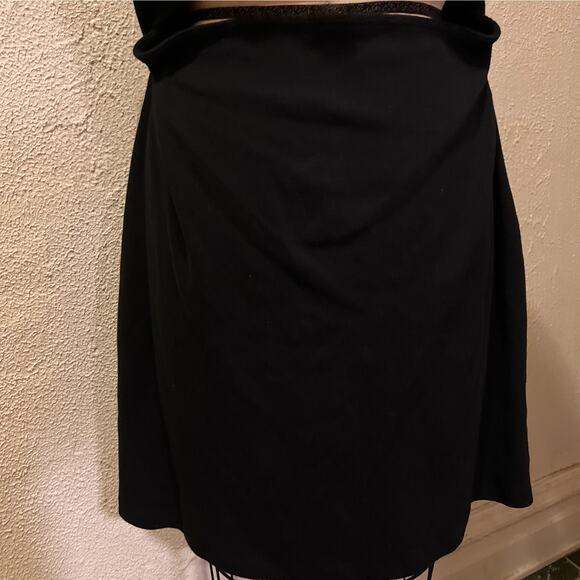 Abound Short Sleeve Cutout Tie Front Mini Dress Black NWT Size XL - Picture 6 of 8